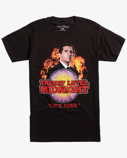 threat level midnight shirt